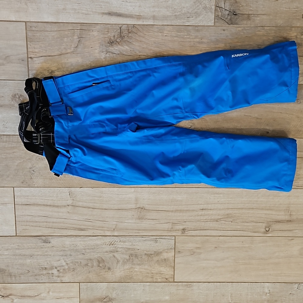 Boys Royal Blue Karbon Ski Snow Pants